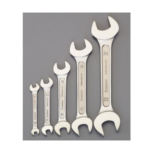 5本組み/5.5-24mm 両口スパナ(ステンレス製)