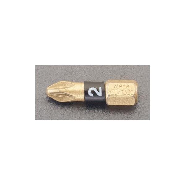 PZ 2x 25mm [Pozi]ドライバービット(ダイヤモンド付)