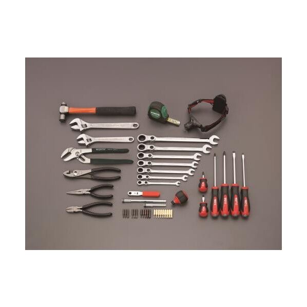 [46個組] 設備メンテナンス用工具セット EA612SF-11A 1個