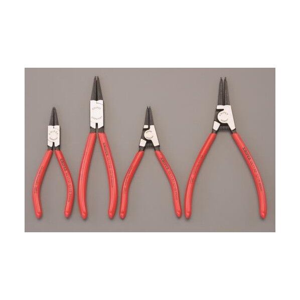 4本組 スナップリングプライヤー(軸・穴用)