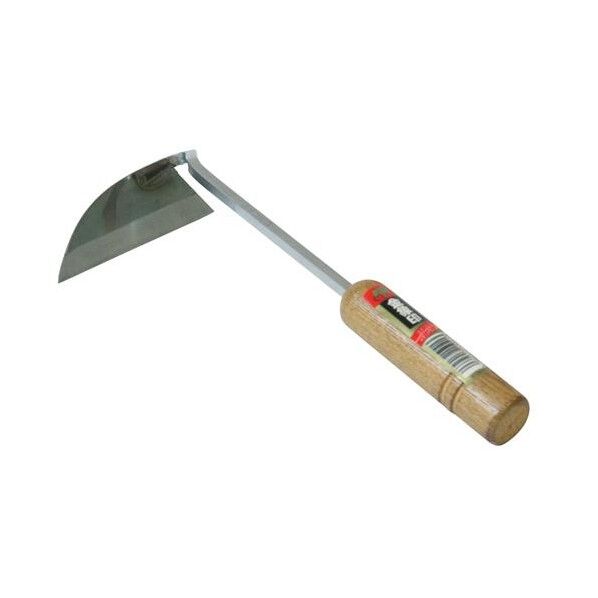 [ステンレス製]草削り片手鎌