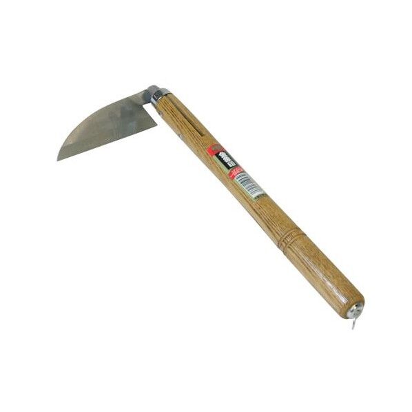 ［ステンレス製］草削り片手鎌(ねじれ)