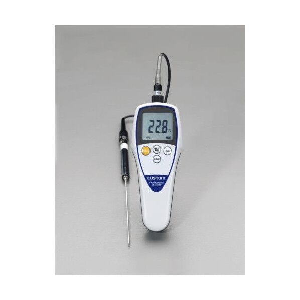 -40/＋250℃デジタル温度計［防水型］