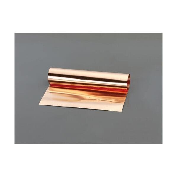 銅薄板(ロール巻) 365×600×0.1mm EA440ER-1