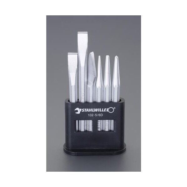 6本組 タガネ・ポンチセット EA572S-11 1セット