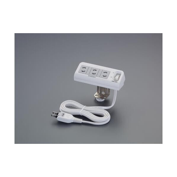 AC125V/15A タップ(3口/一括スイッチ付/クランプ式) EA815GM-210 1本