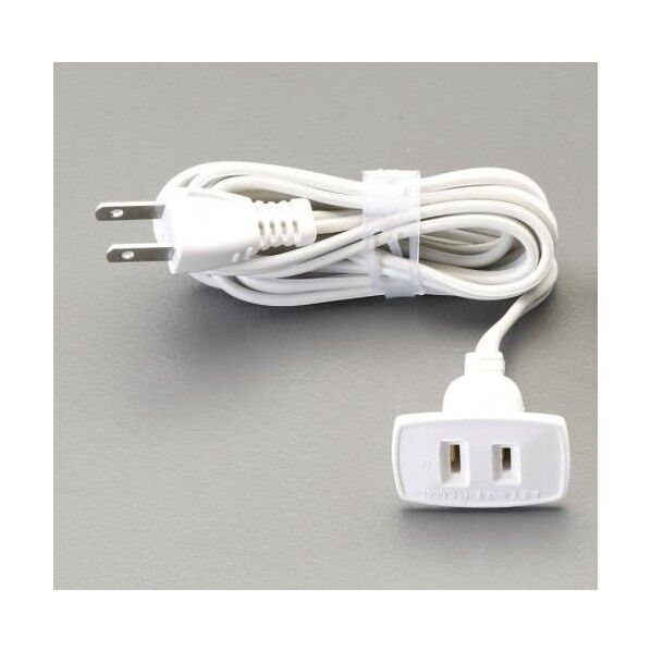 AC125V/15Ax1.5m コンセント(埋め込み/白)