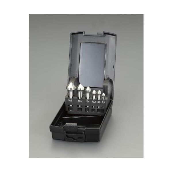 6.3-20.5mm カウンターシンク(6本組・HSS)