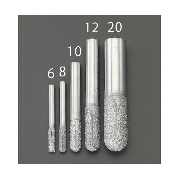 20mm ダイヤモンドルーター(複合材用/先丸)