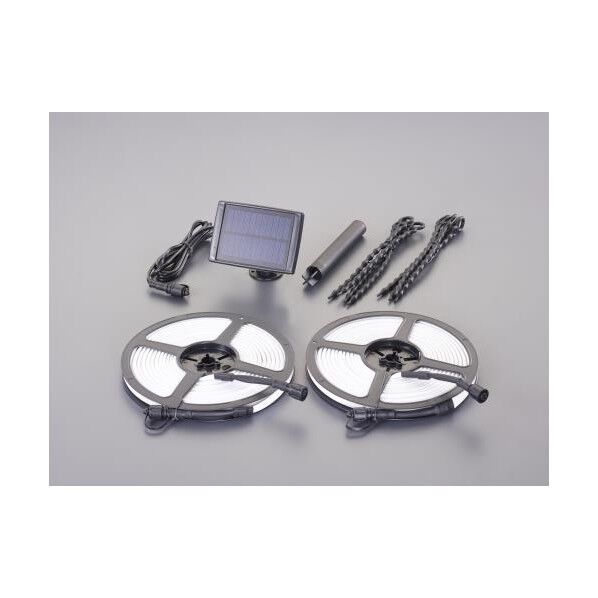 動物警戒用LEDチューブ(ソーラー式) EA864AR-1 1個