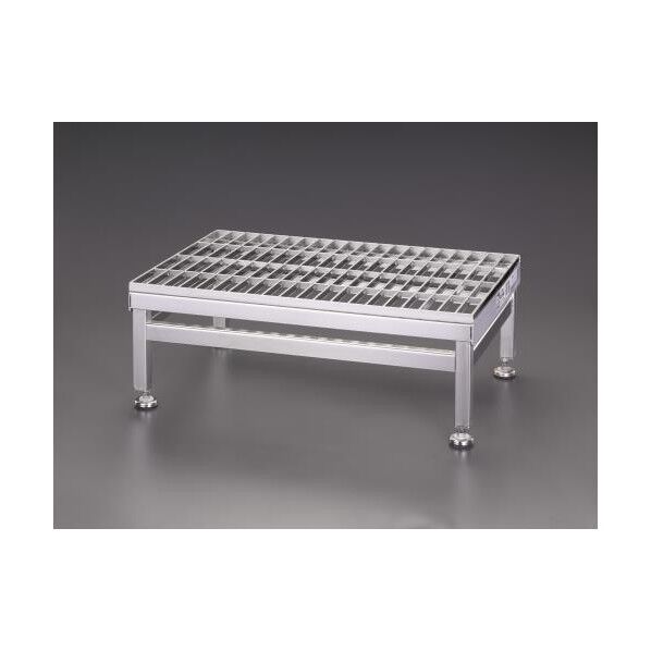 600x400mm/0.33m 作業台(伸縮脚/ステンレス製)