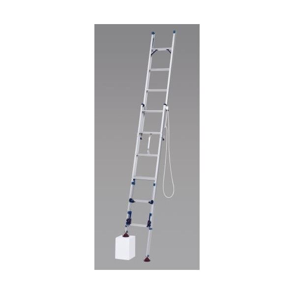 2.91-3.27m 二連はしご(伸縮脚/アルミ製) EA902BP-1 1個