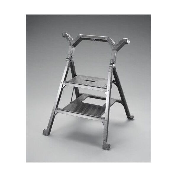 704x720mm/2段 ワークベンチ兼用踏み台 EA903PA-40 1個