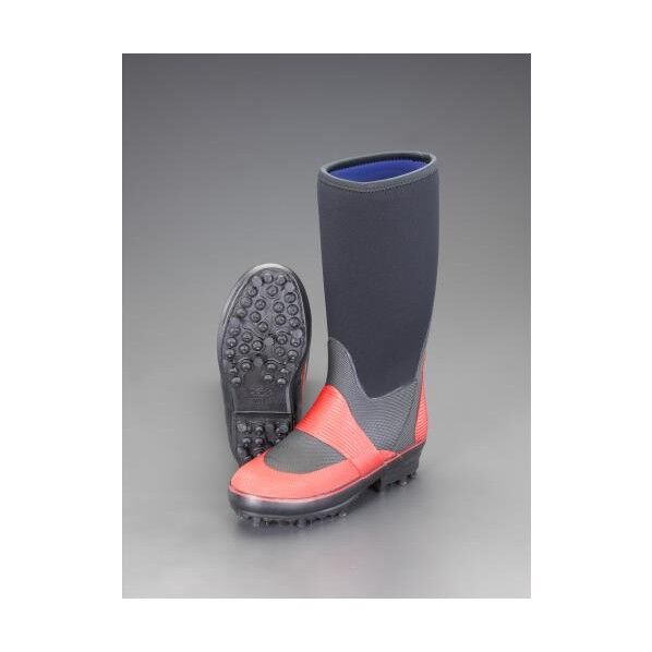 25.5cm 防寒長靴(スパイク底) EA910ME-25.5 1個