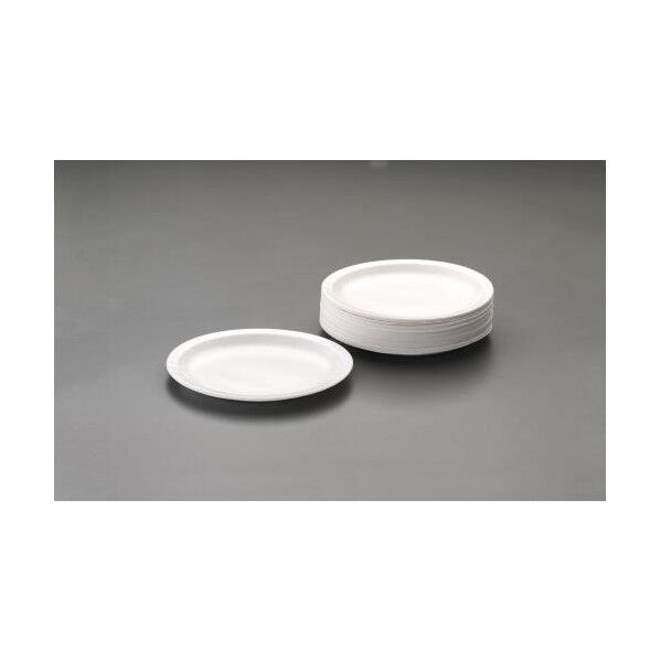 φ220mm 紙皿(100枚) EA912MB-22A 100枚