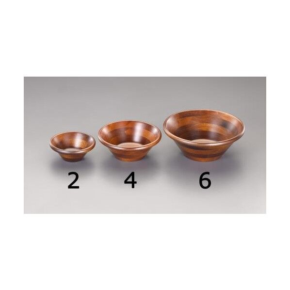 φ180x65mm ボウル(木製)