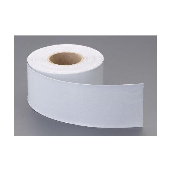 50mmx10m/0.4mm 反射シート(シルバー) EA911AR-48 1個