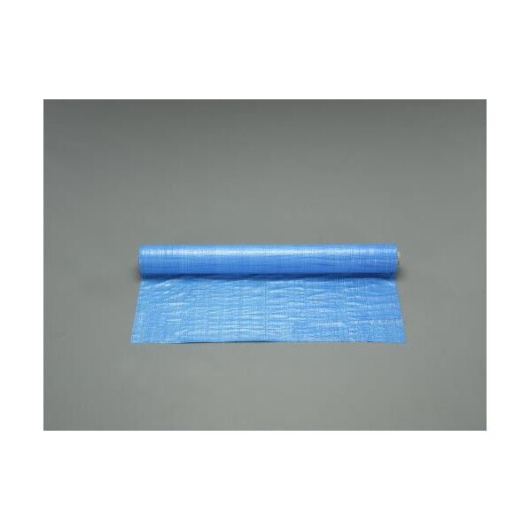 0.9x100m 床面養生シート(ブルー) EA911BA-43 1個