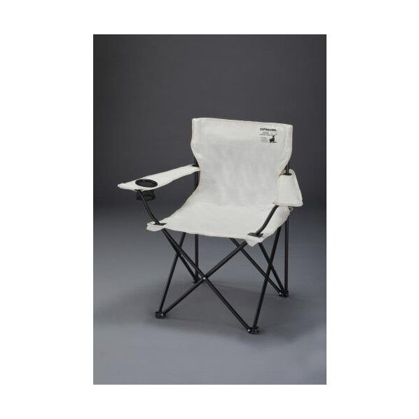 820x510x 800mm チェアー(ポータブル/アイボリー) EA913YD-52 1個