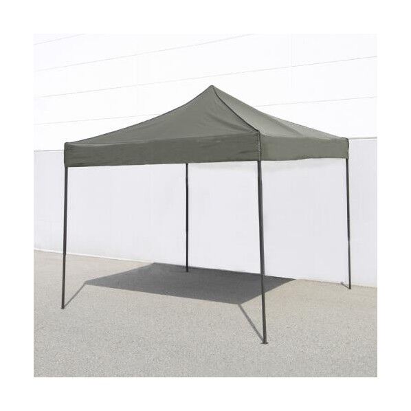 3.0x3.0m 四脚テント(OD色/張ロープ冠付)