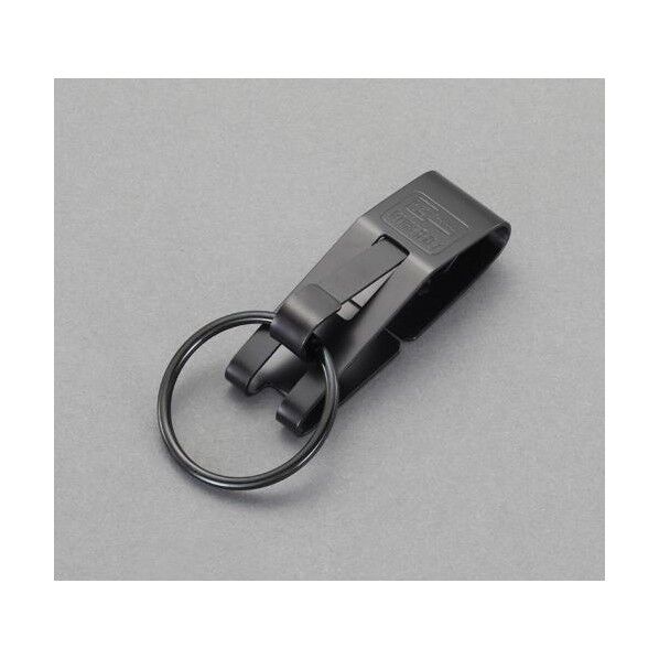 75mm キーキャリー(ブラック/ステンレス製) EA916ZL-66 1個