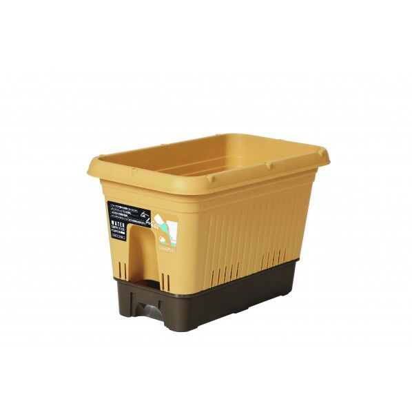 給水式プランター モスイエロー 50×29×31.5cm MA-2281 1個