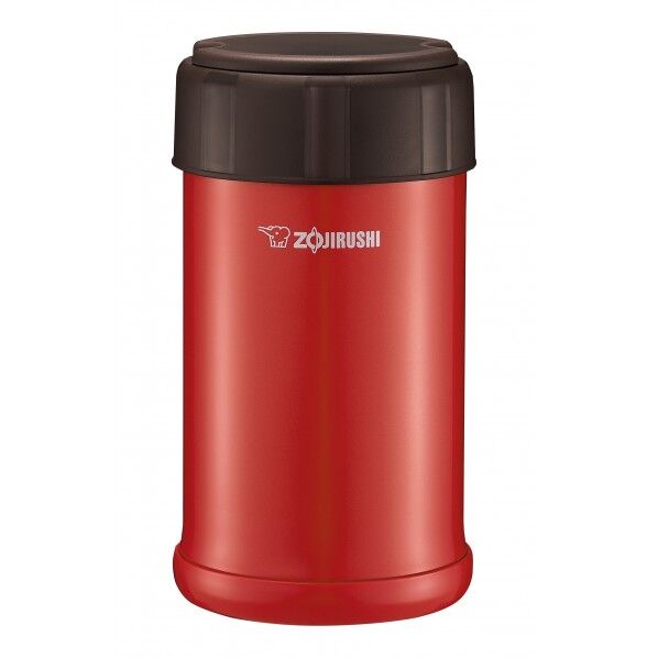 ステンレスクック&フードジャー トマトレッド 10×10×18.5cm SW-JA75-RV 1個