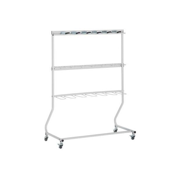 エスコ(esco) 962x490x1273mm モップハンガー(12本掛) EA928AB-98 1個...