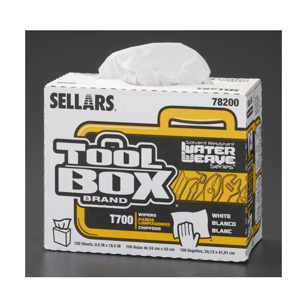 241x419mm 工業用ワイパー(耐溶剤/100枚) 836g EA929AC-61