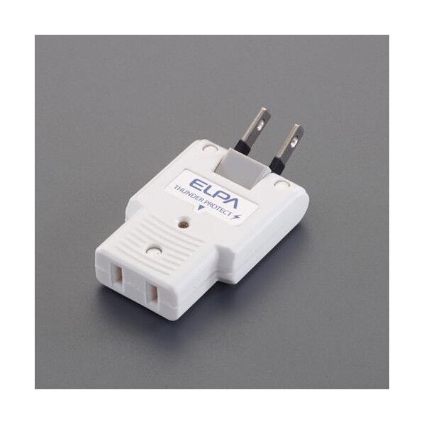 100V/15A プラグアダプター(スイング/雷サージ対応) EA940CD-1 1個