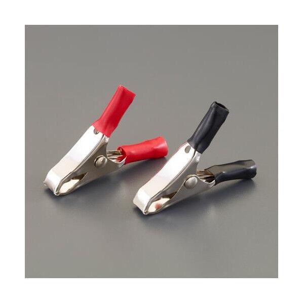 30A 充電用クリップ(赤・黒)