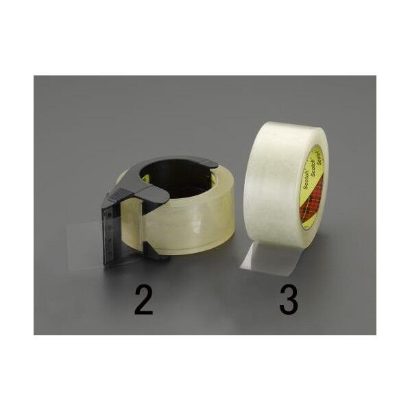 48mmx50m 梱包用透明テープ(カッター付)