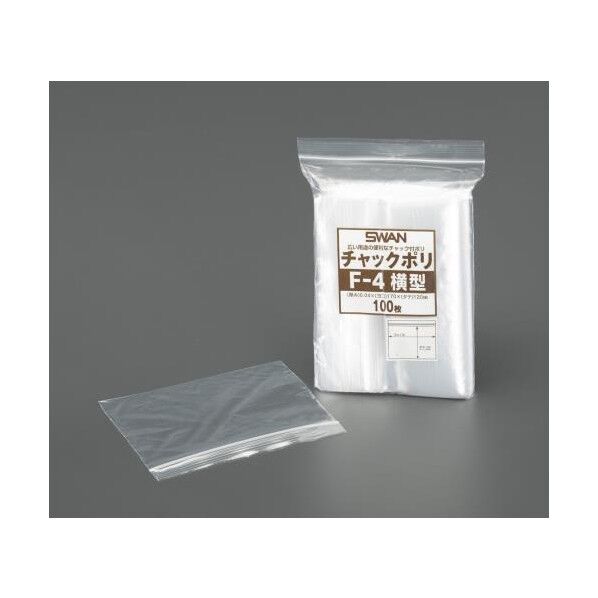 170x120mm ポリ袋(チャック付/横型/100枚)