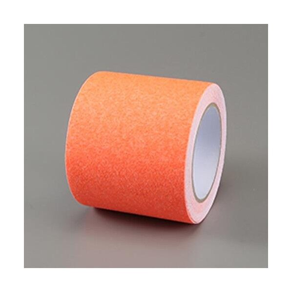 滑止テープ(屋内外・平面/蛍光オレンジ) 100mmx5m EA944DJ-4 1個