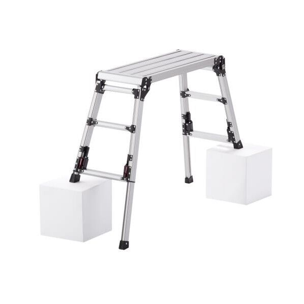 0.60-0.91m/300mm 足場台(アルミ製) EA905P-1 1個