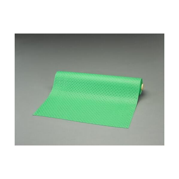 0.92x10m /3.2mm ノンスリップマット(縞鋼板/緑)