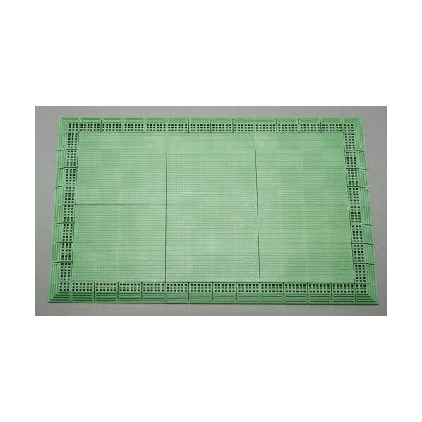 750x1050m/13.5mm 導電性マット(連結式/緑) EA997RB-600 1個