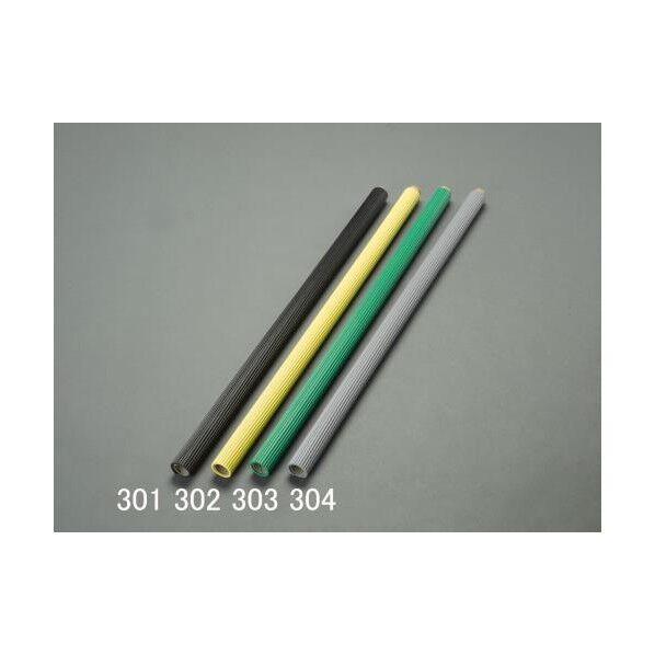 25x900mm ゴムパイプ(ブラック) EA997XC-301 1個