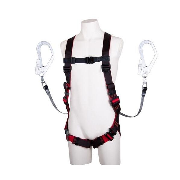 墜落制止用器具(フルハーネス/巻取式ツインランヤード付)