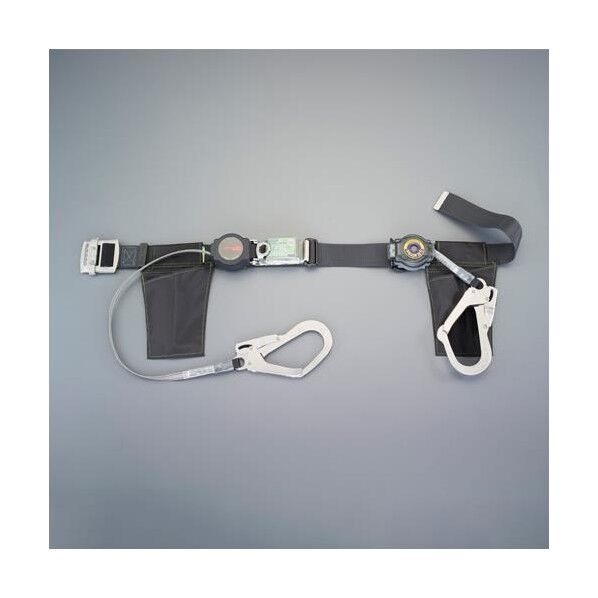 墜落制止用器具(胴ベルト/巻取式2丁掛け)