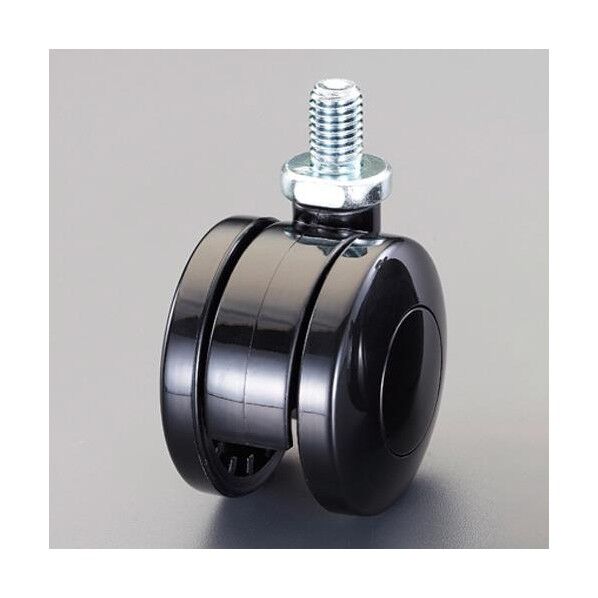 60mm キャスター(ツインホイール･M10xP1.5ネジ)