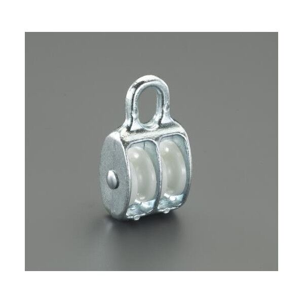 30mm/2車アイ ナイロンプーリー