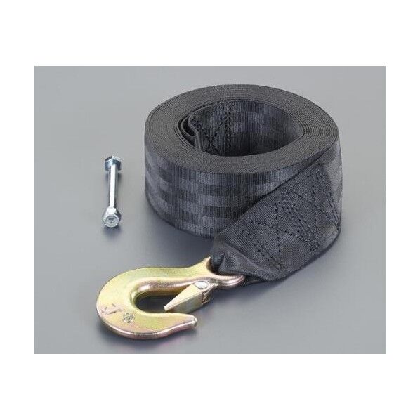 50mmx4.5m ハンドウィンチ用ベルト(フック付)