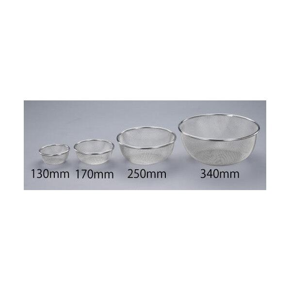 φ150/線径0.34mm/19メッシュ ろ過網(ステンレス製)