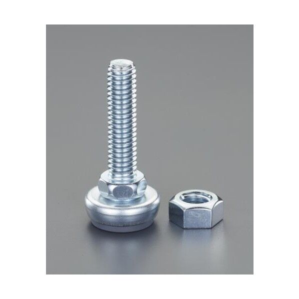 φ47x 75mm [パイプラック用] アジャスター(ゴムクッション