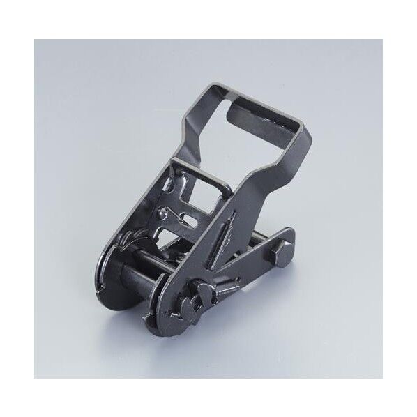 25mm/1500kg バックル(ラチェット式/スチール黒メッキ)