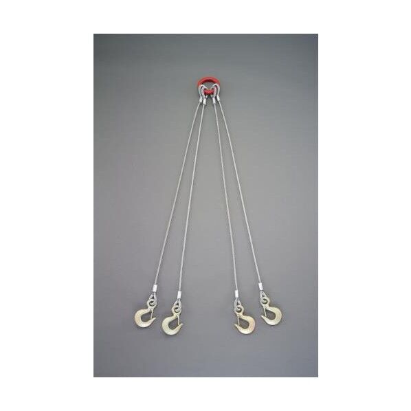 1.5 tonx2.0m ワイヤースリング(4本懸け)