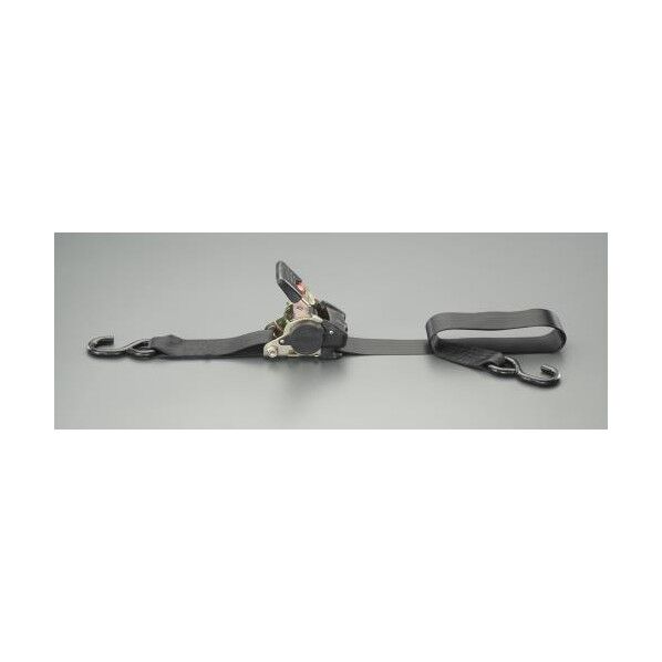 25mmx1.8m/ 60kg ベルト荷締機(自動巻取式) 616g EA982AA-11