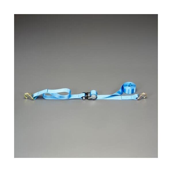 50mmx6.0m/ 750Kg ベルト荷締機(両端ナローフック付 EA982AC-122 1個