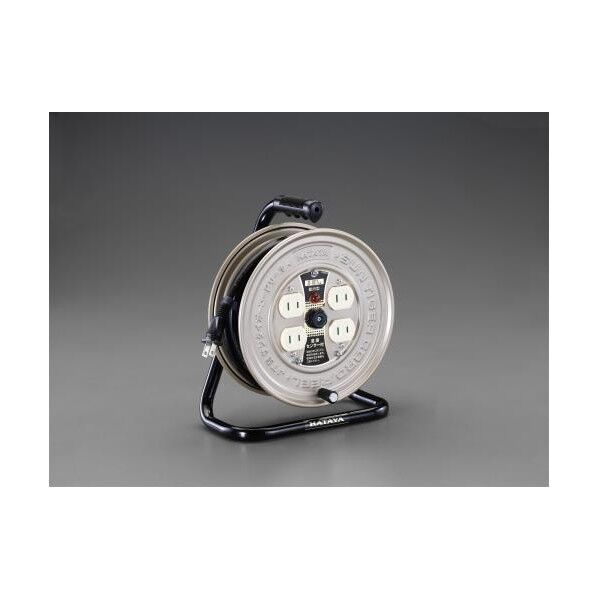 AC125V/15A/10mコードリール(温度センサー付) EA815BK-10A 1